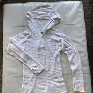 Athleta Wool Blend Cream Sweater Sz S